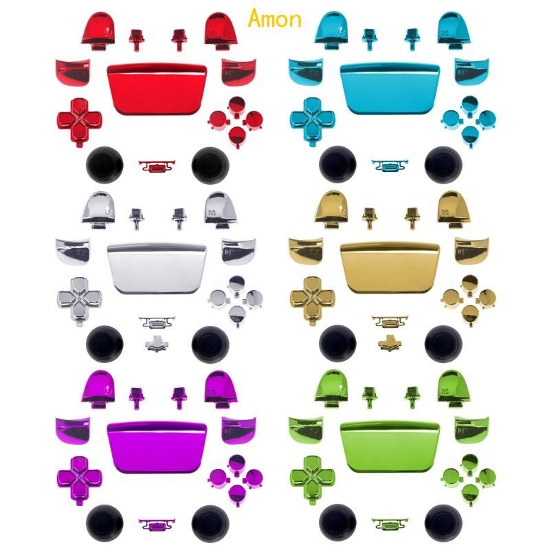 Amon 16 in 1 Handle ดัดแปลงปุ่มเปลี่ยน ABXY สําหรับ Cross สําหรับ Key เห็ดสําหรับหัว R1L1 L2R2 สําหร