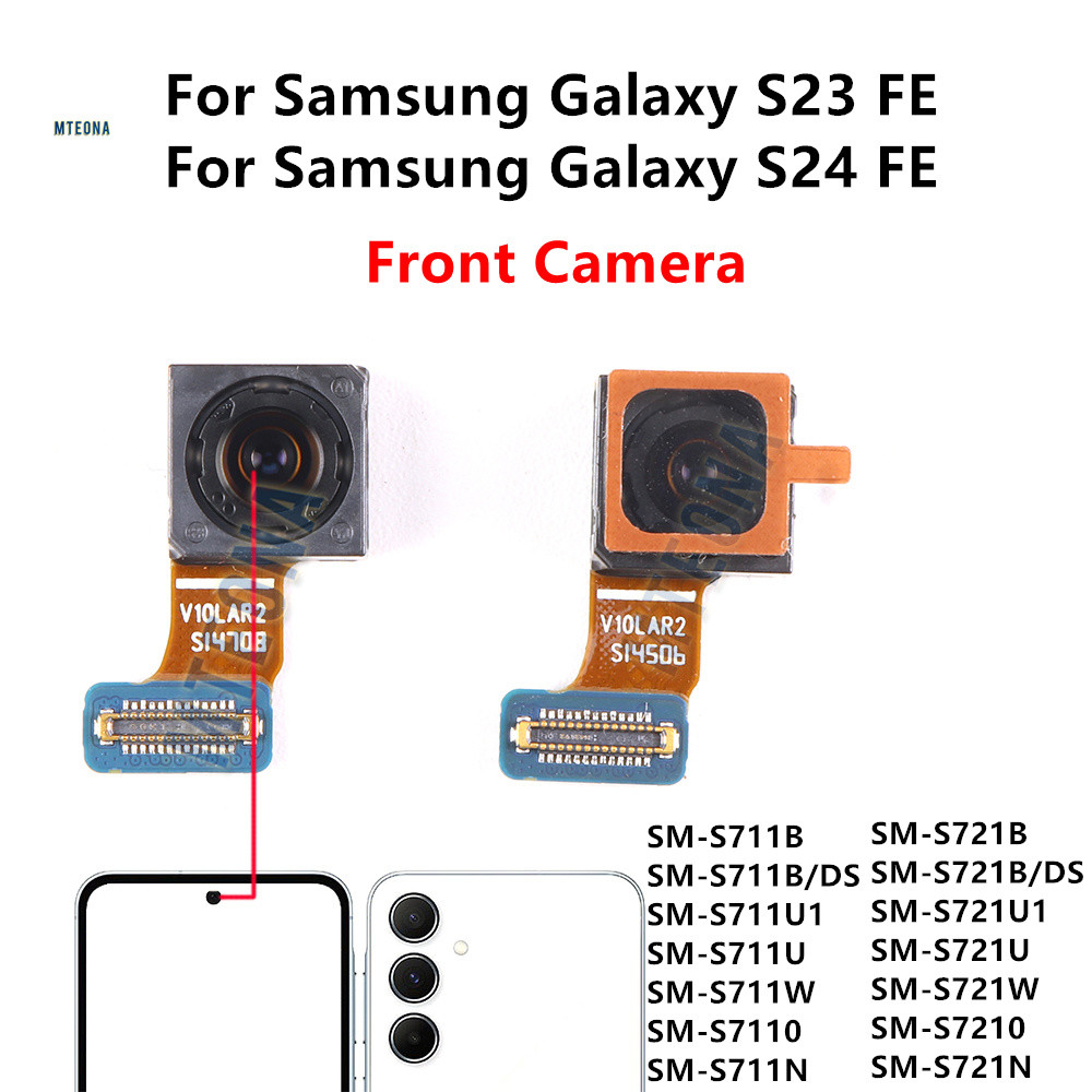 กล้องหน้าหน้าสําหรับ Samsung Galaxy S23 FE / S24 FE SM-S711B S711U S711 S721B/DS S721U S24FE S23FE