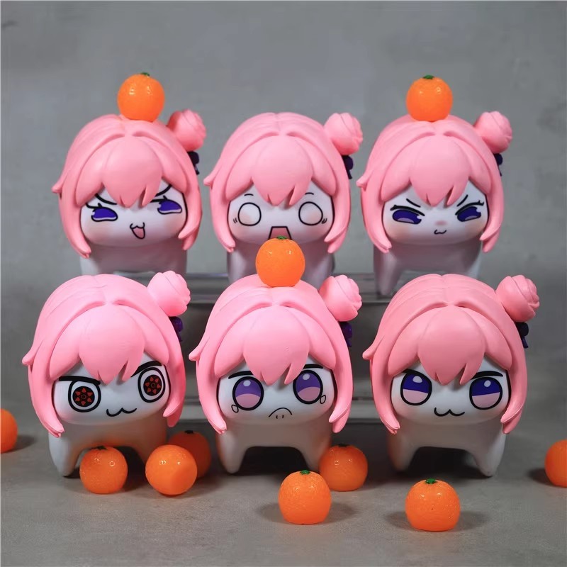 Doro The Puppy Action Figure ของเล่นรุ่น Q PVC โมเดลเดสก์ท็อปตกแต่งสําหรับเพื่อนของขวัญวันเกิด