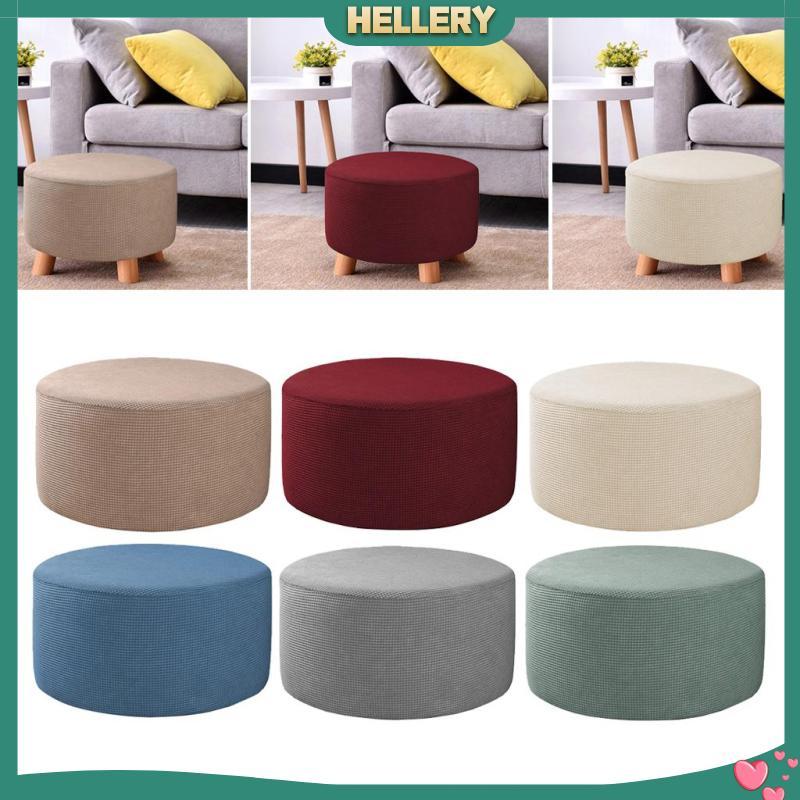 [HelleryPH] Ottoman Slvers Footrest สตูลวางเท้า Luca Recchi Fabric Storage Ottoman Cover, High Spand
