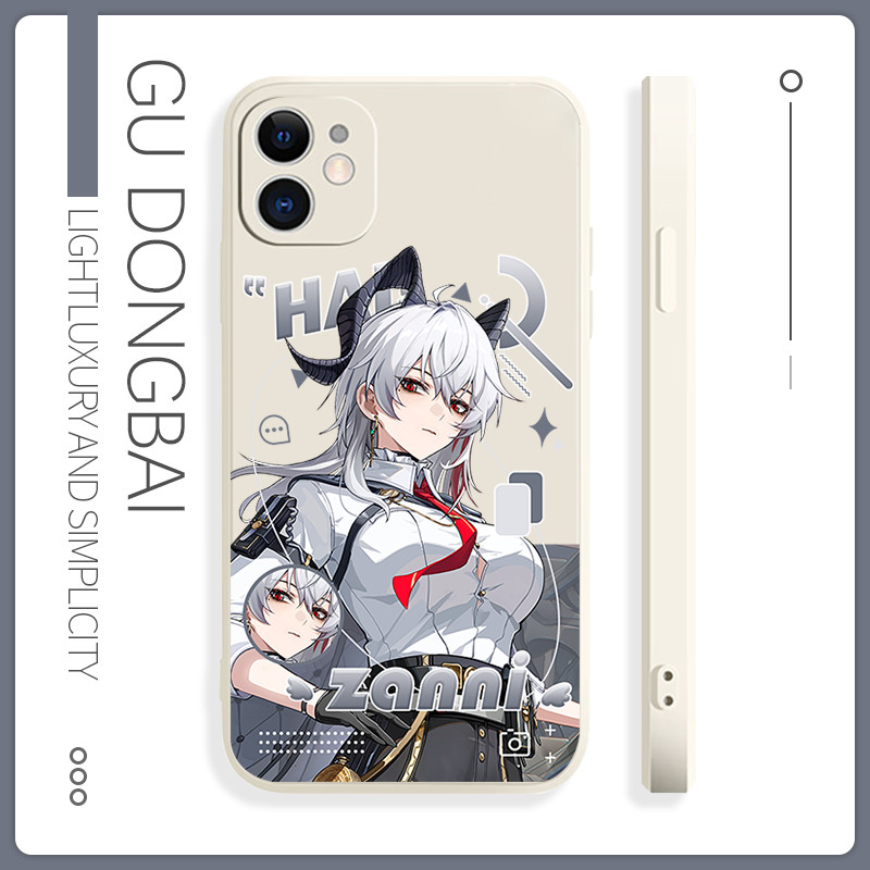 และ Wuthering Waves ขี้เล่น Zani Case iPhone 17 16 iPhone 15 14 13 12 11 Plus Pro Max X TPU Clear Ca