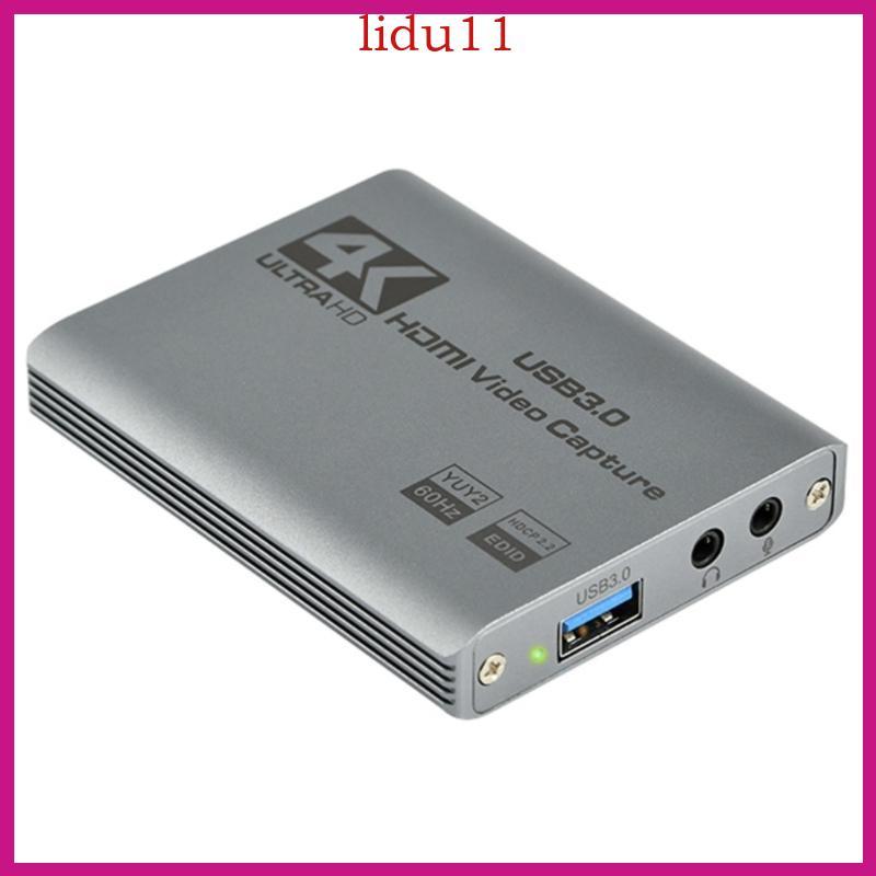 LID USB Video Capture Card ตัวแปลงดิจิตอล USB 3 0 ถึง HDTV Video Record Capture