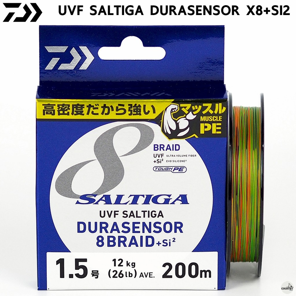 สายพีอี DAIWA UVF SALTIGA DURASENSOR X8+SI2