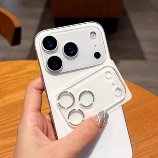 ฟิล์มกล้อง For iphone 11 12 13 14 15 16 17 Pro Max 17 Air 13 12 Mini 14 15 16 Plus 17 16Pro ฟิล์ม กระจก เพชรแฟลชรุ่นใหม่