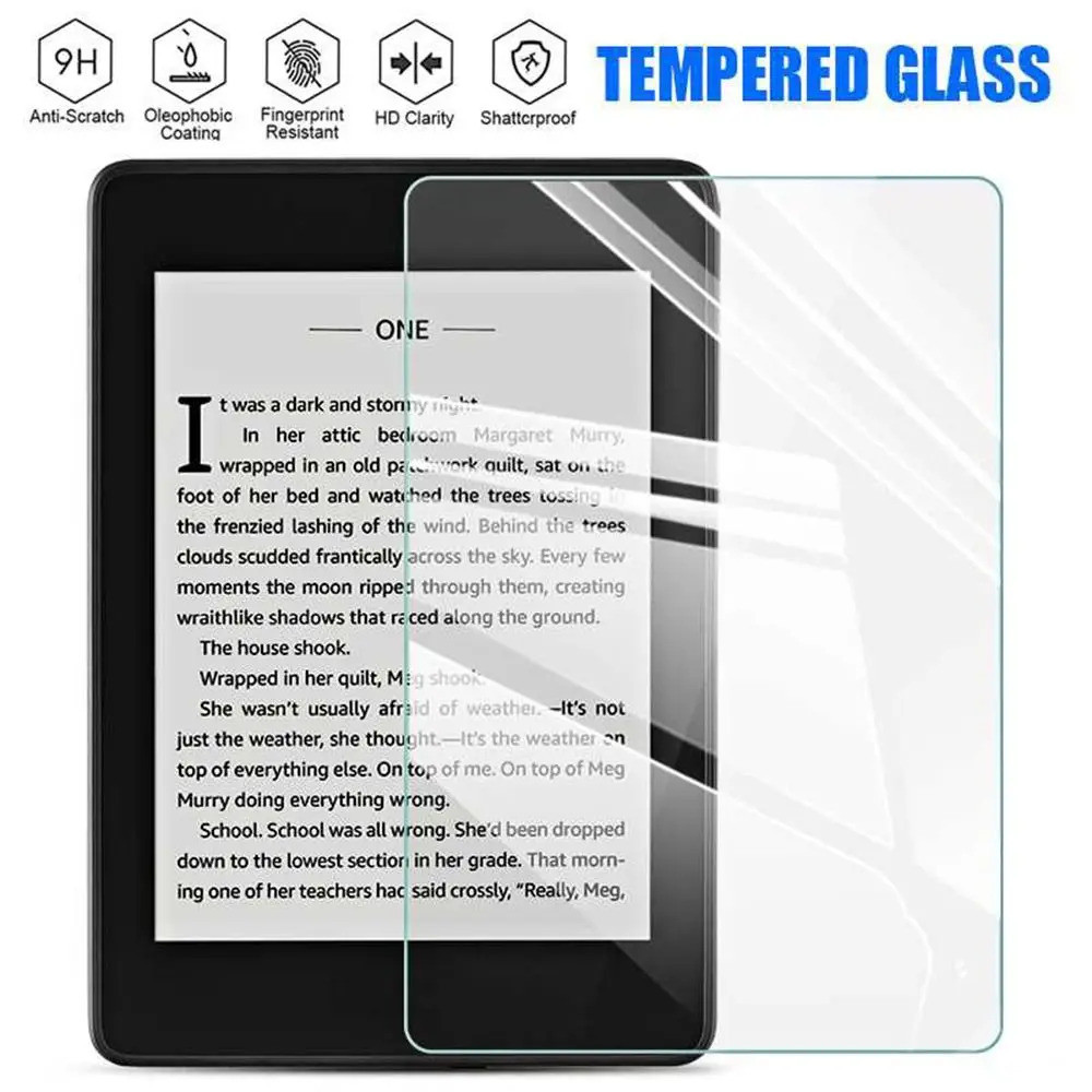 11th Generation E-reader ป้องกันหน้าจอ 6.8 นิ้ว 6 นิ้ว C2v2l3 กระจกนิรภัยกันกระแทก 9 H สําหรับ Kindl