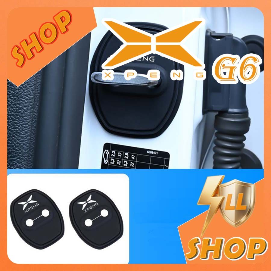 [READY]XPENG G6 Car Door Lock Cover Body Kit XPENG G6 EV Car Decoration Accessories 1HLX