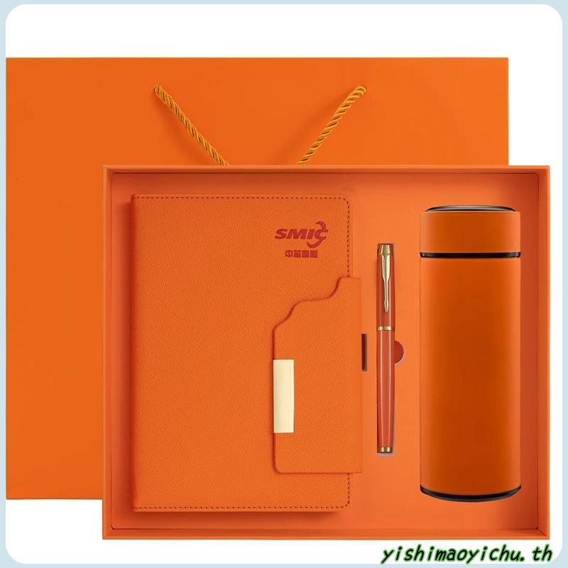 สมุด journal planner muji 2025 ใหม่สมุดบันทึกกล่องของขวัญชุดโลโก้ที่กําหนดเองพิมพ์ได้ A5 มูลค่าสูงขอ