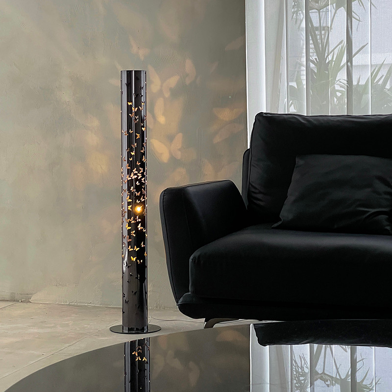 โคมไฟตั้งพื้น Keijo Butterfly สไตล์ Nordic และ Modern Italian เพื่อห้องนั่งเล่นและห้องนอนที่หรูหรา