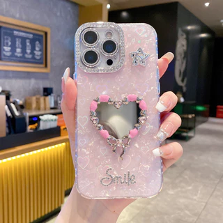 3Dวางกระจกเลเซอร์IMD Hard CaseสําหรับiPhone 11 12 13 14 15 16 17 Pro Max PlusปลอกAnti Fallฝาครอบป้องกันสําหรับiPhone17กรณี