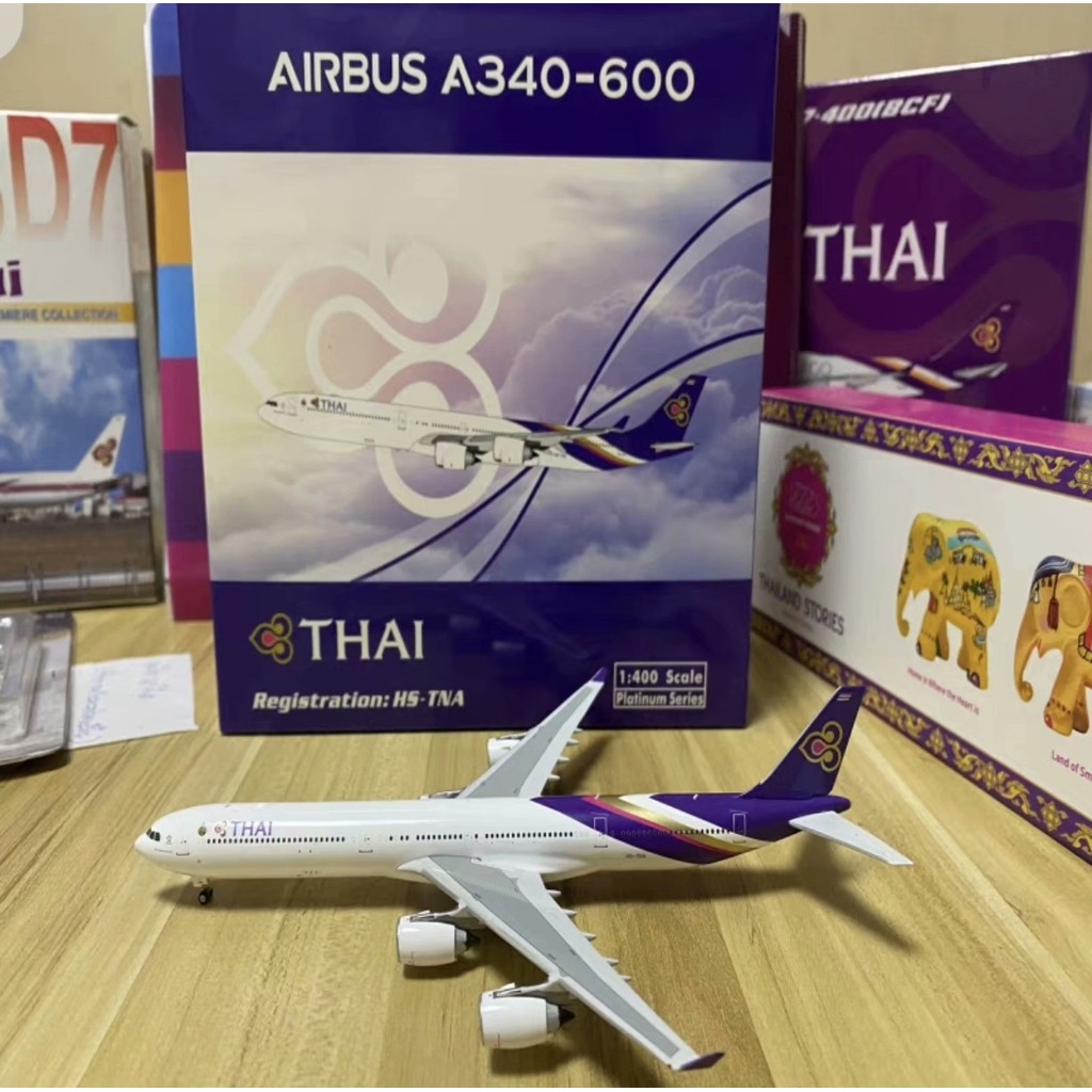 T Thai Air รุ่น A340-600Phoenix1: 400HS-TNA ราคาสามารถจัดส่งได้