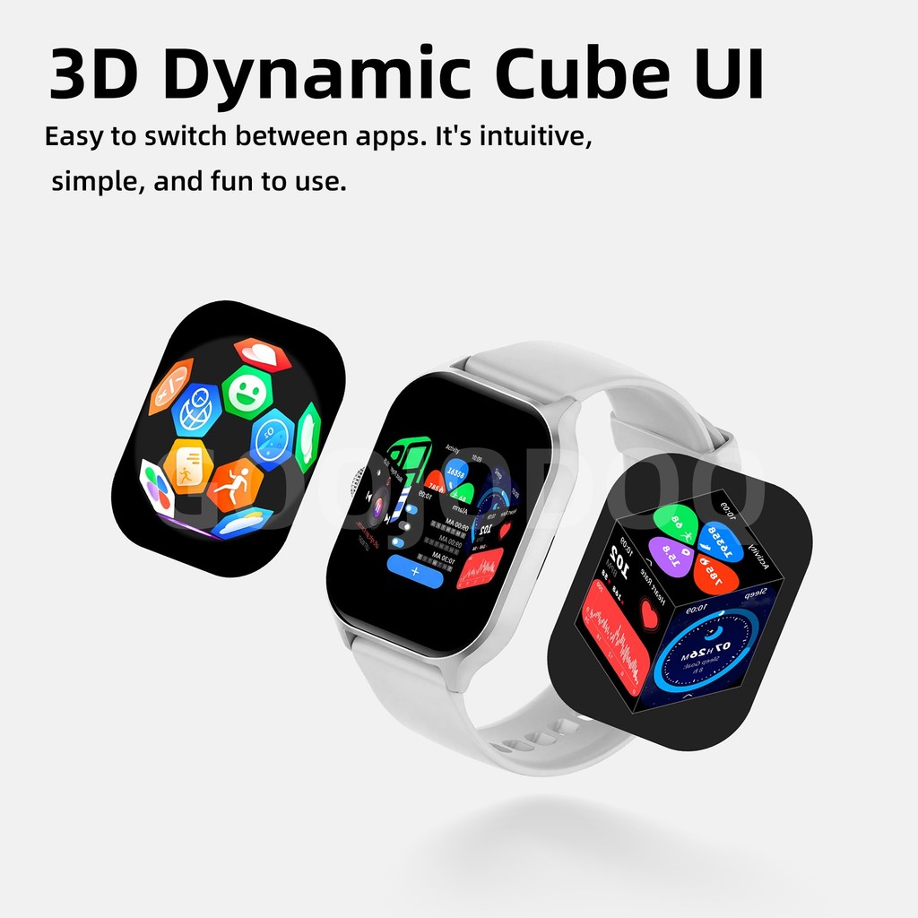 GOOJODOQ 700mAh สมาร์ทวัช 2.01 