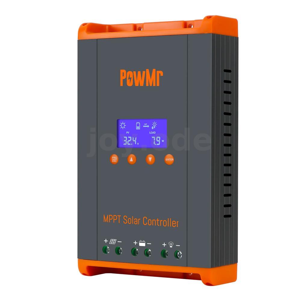 PowMr HHJ60-PRO MPPT 60A Solar Charge Controller แผงพลังงานแสงอาทิตย์ตัวควบคุม 12V 24V 36V 48V Paral
