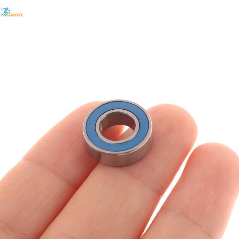 NDY 2/10PCS 8x16x5 มม.ABEC-7 688RS แบริ่ง RC รถบรรทุก 688 RS 2RS ตลับลูกปืนสีฟ้าปิดผนึก N