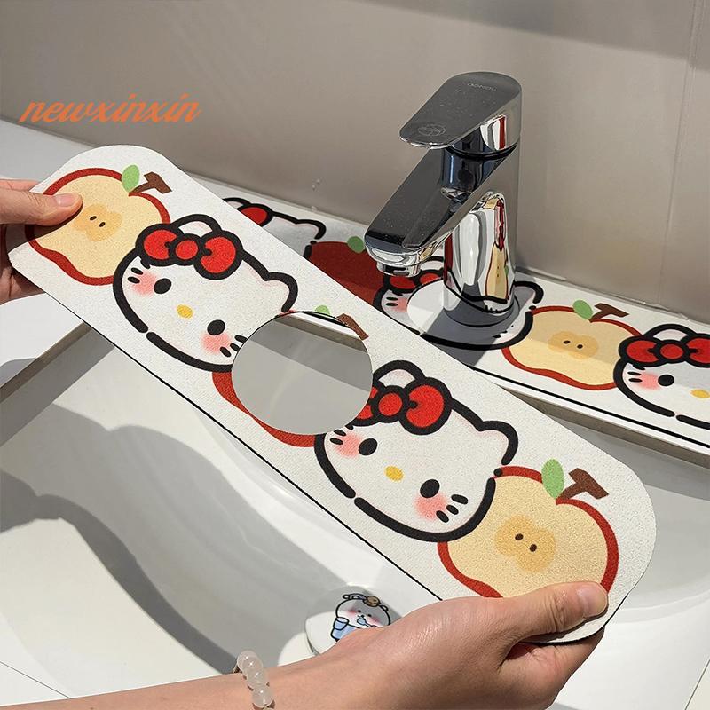 [NT-t] อ่างล้างหน้าผงห้องขอบแผ่นกันน้ําน่ารัก Kt ก๊อกน้ําแผ่นระบายน้ําห้องครัวห้องน้ําตารางที่มีอยู่ [ใหม่]