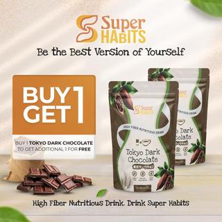 [BUY 1 GET 1] Super Habits Tokyo Dark Chocolate Drink