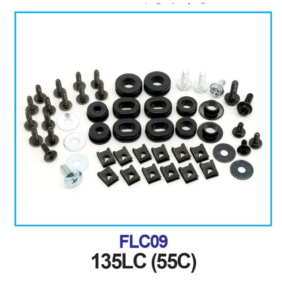 LEG SHIELD SCREW SET - 135LC (55C)