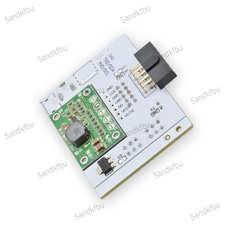 RT809H อะแดปเตอร์โปรแกรมเมอร์ EMMC ISP สําหรับคลิปทดสอบการเขียนอย่างรวดเร็วอ่านความเร็วเครื่องคิดเลข