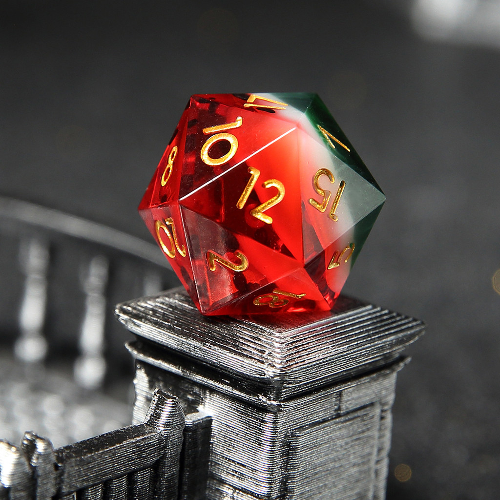 【สุดคุ้ม】ลูกเต๋า Collector's Edition จากเกม Baldur's Gate | ลูกบอลแก้ว D20 ตากระดุกได้+ตาข่ายกันชน | ของตกแต่งบอร์ดเกม - รูปที่ 6