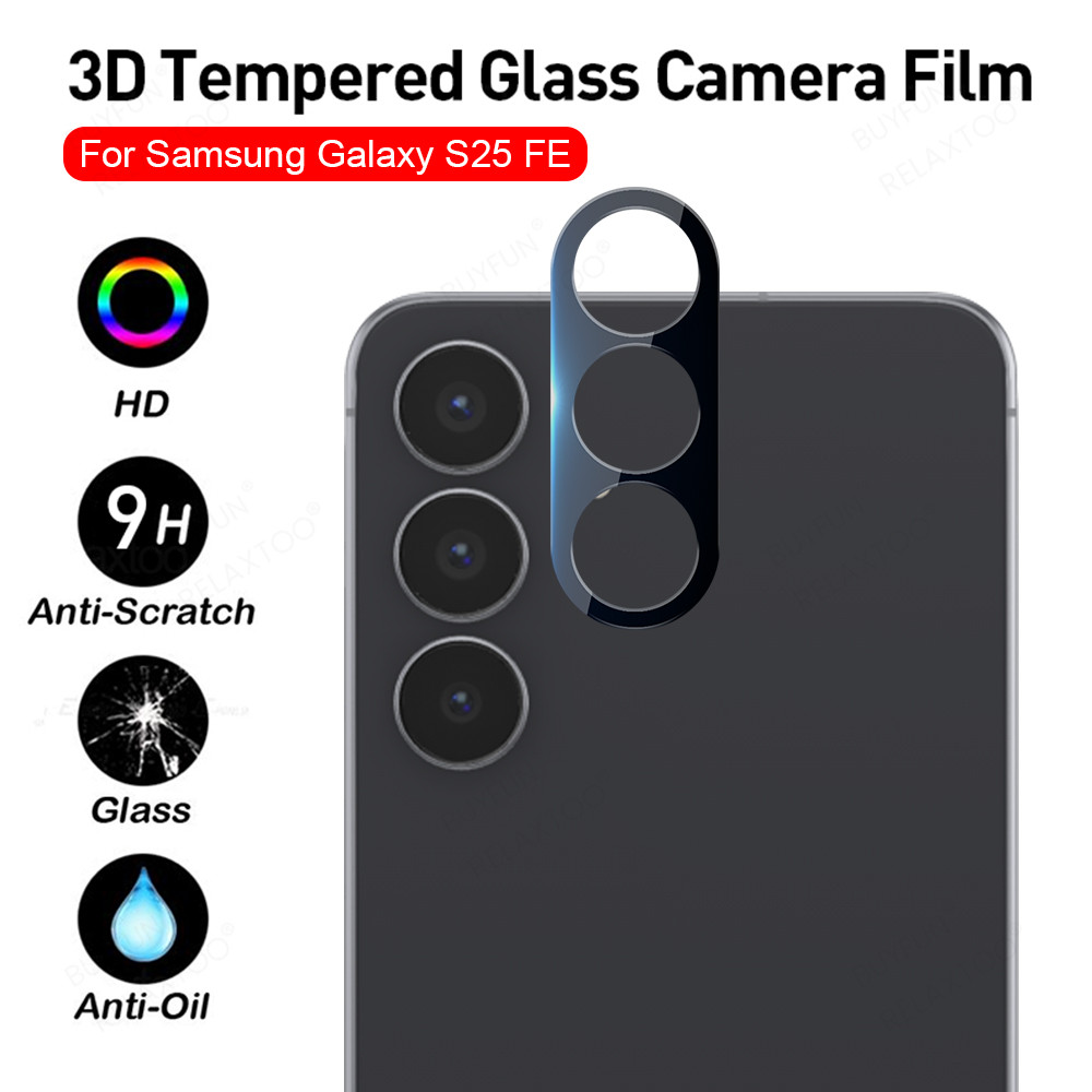 For Samsung Galaxy S25 ultra FE Edge A56 A17 a26 A16 fes25 5G 4G 3D Camera Protector poco85c Lens Pr