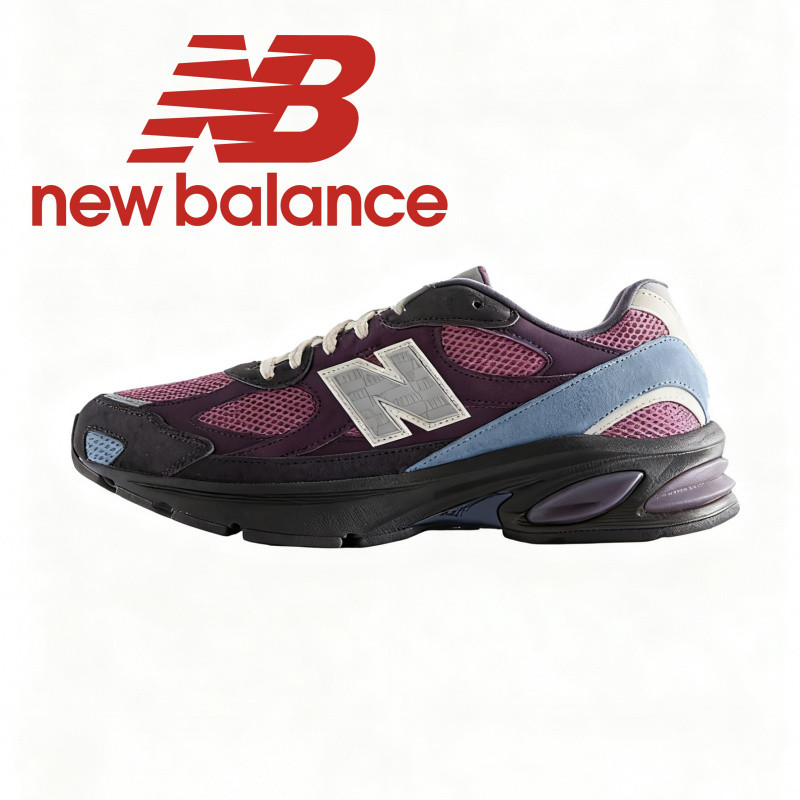ของแท้ 100% KITH x  New Balance NB 2010 Black Purple U2010KTC รองเท้าผ้าใบสำหรับผู้ชาย และผู้หญิง