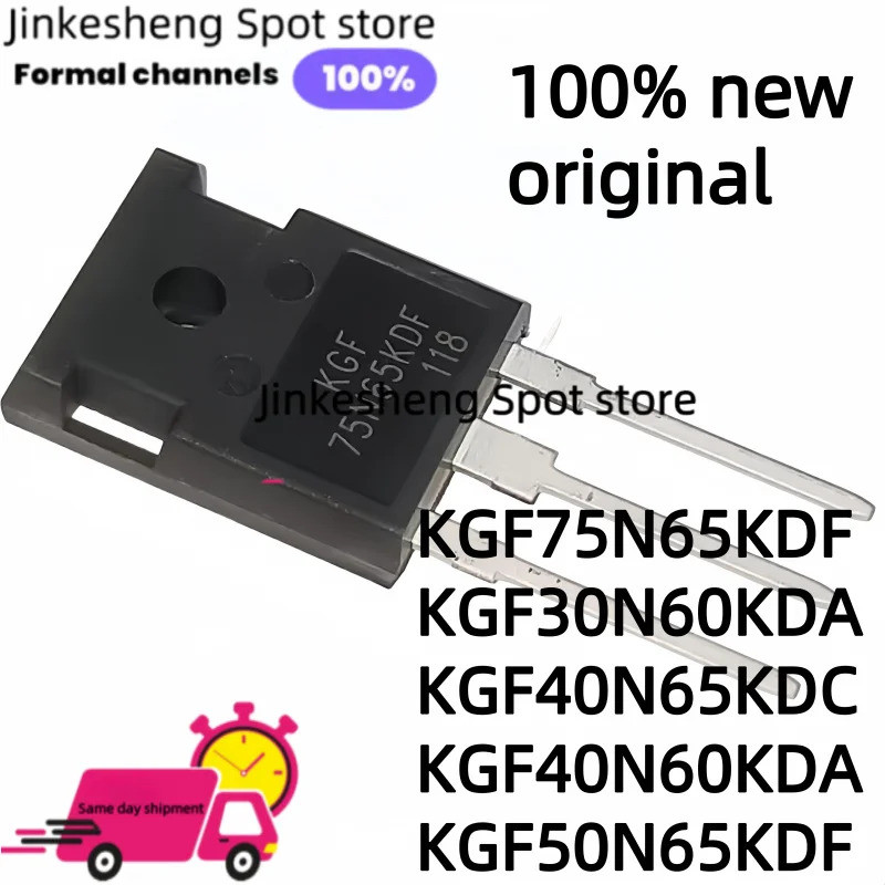5PCS KGF75N65KDF KGF30N60KDA KGF40N65KDC KGF40N60KDA KGF50N65KDF IGBT TO-247 Field Effect ทรานซิสเตอ