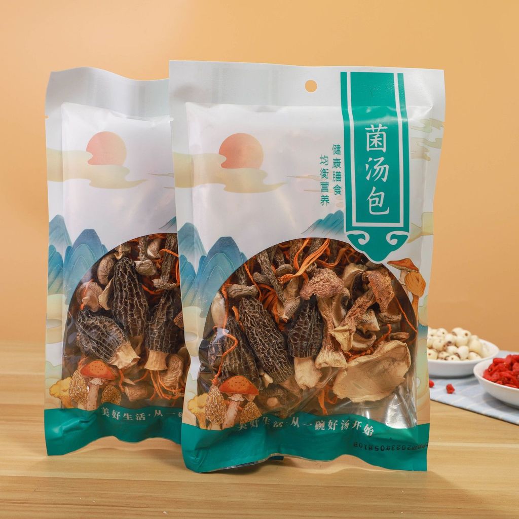 【11.11优惠大促】云南特产七彩菌菇新鲜菌汤包煲汤材料鹿茸菇羊肚菌食材干货小包装fadacai666.thfadacai666th20251108