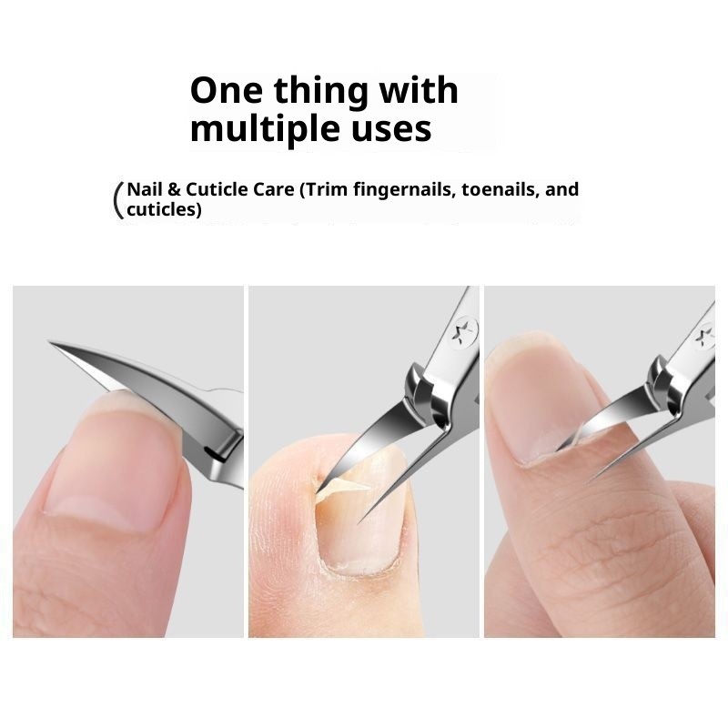 High-end ขยายเยอรมันกรรไกรตัดเล็บชี้ Pedicure คุด Toenail พิเศษ Ultra-sharp Slant เล็บ Nippers Cuticle Remover เล็บเครื่องมือ ราคา ถูกที่สุด ดีลบีเคเค แกลเลอรีภาพที่ 5