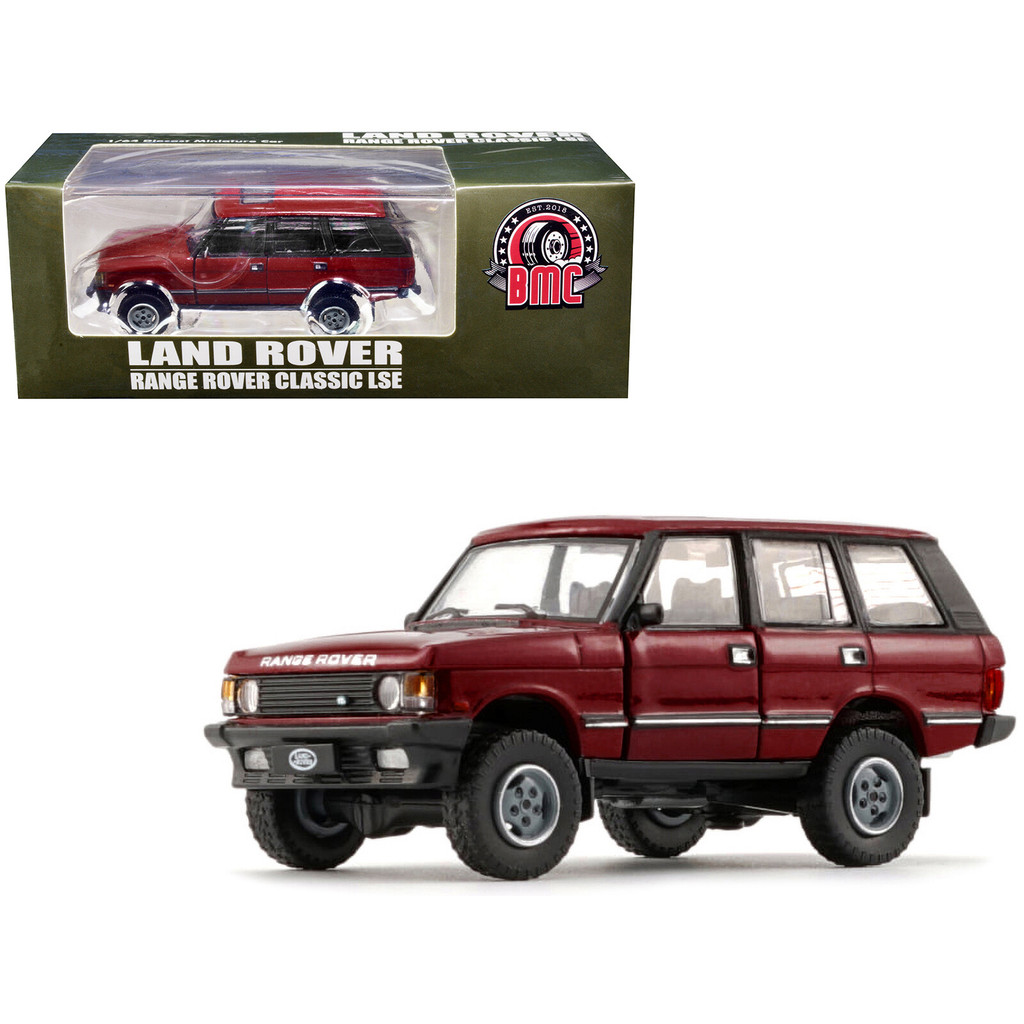 Land Rover Range Rover Classic LSE LHD Red w/ Sunroof ล้อพิเศษ 1/64