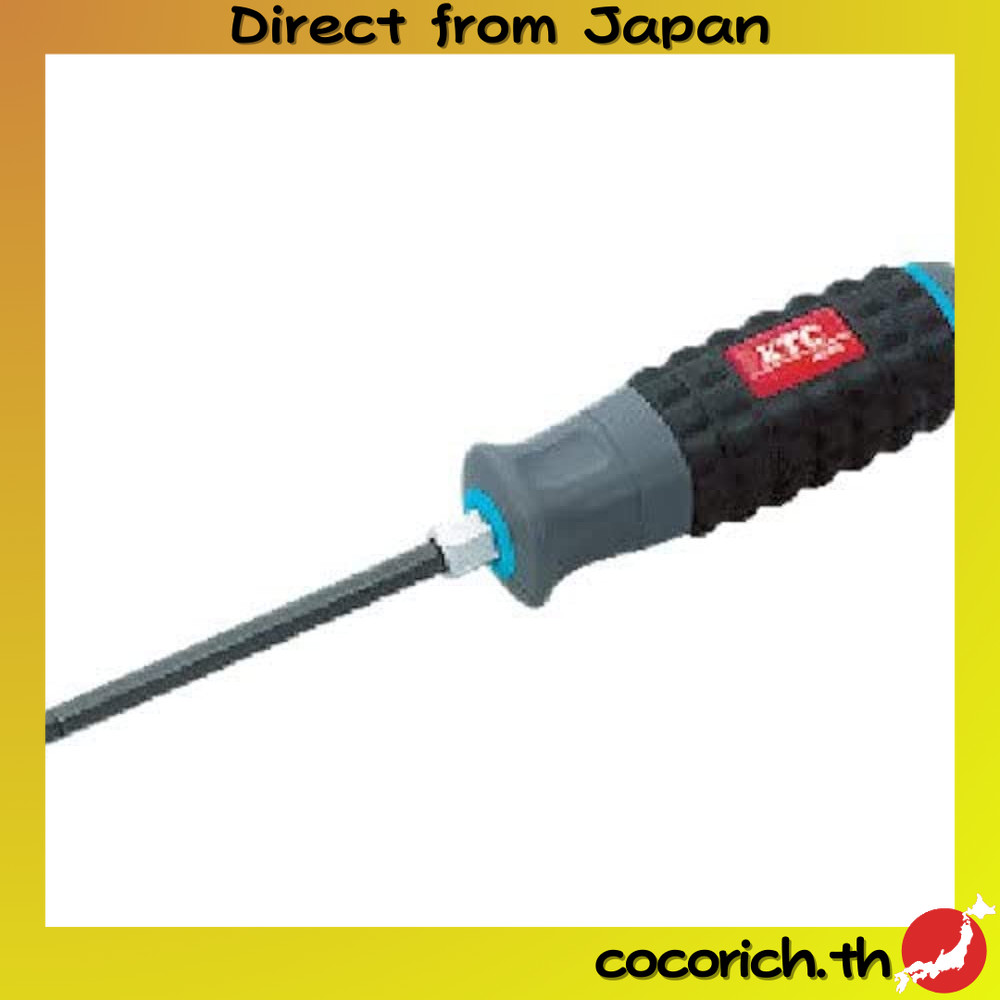 ประแจไขควง Hexagon ขนาด 3mm สำหรับจับกับประแจหรือเครื่องมืออื่น พร้อมด้ามจับพลาสติก คงทนและใช้งานง่า