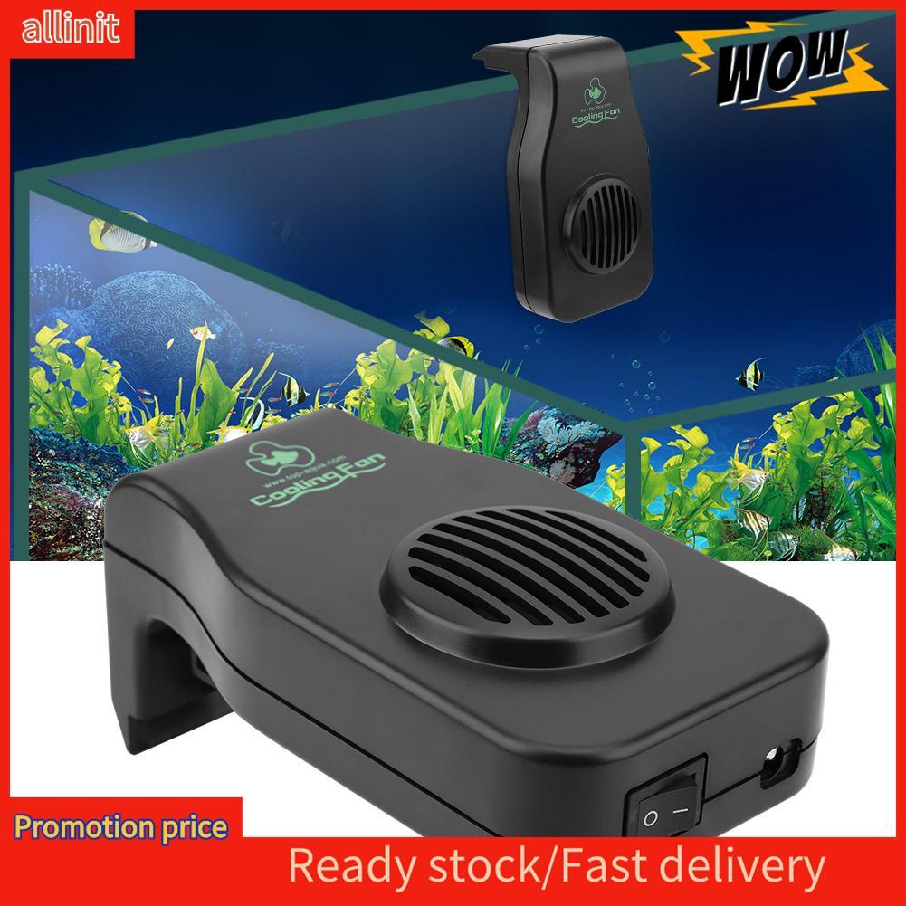 Allinit ตู้ปลาพัดลมระบายความร้อนควบคุมความเร็ว Power Chiller สำหรับน้ำ