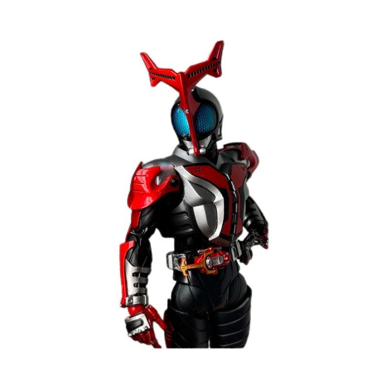 ฟิกเกอร์โมเดลใหม่ KO รูปปั้นกระดูกจริงเกราะพลังสูง Kabuto Kamen Rider KABUTO DARK แบบขยับได้
