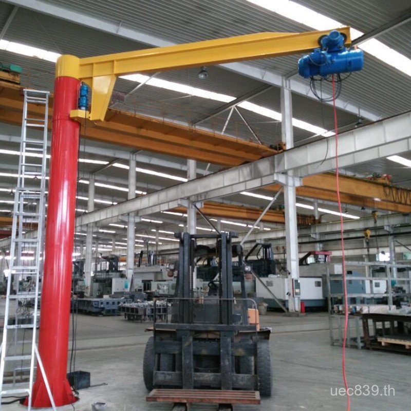 ไฟฟ้า bzd0.5เครนต้นแขน-คอลัมน์ที่สามารถเคลื่อนย้ายขนาดเล็กหมุนแขนเดียวแขวนเท้าแขวน คุณ6ค