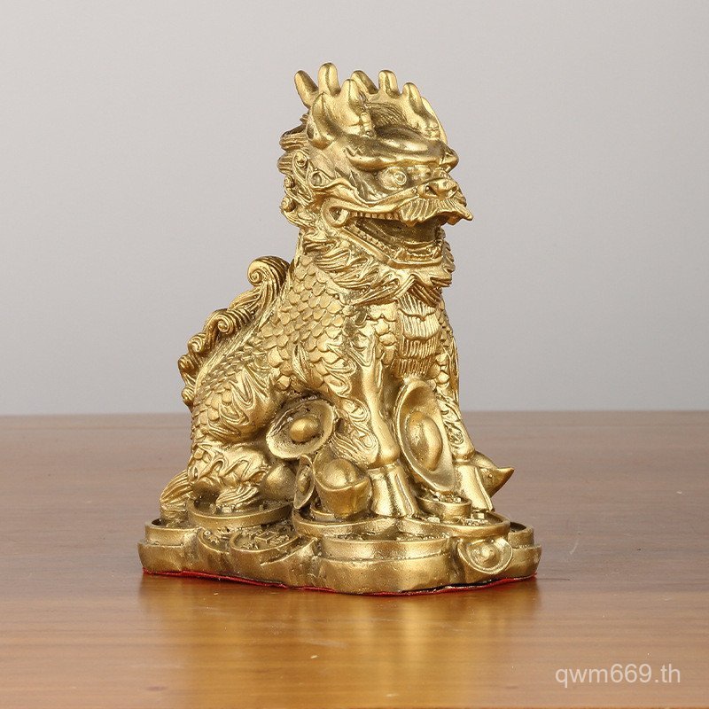 ร้านดูแลบ้าน Kirin เครื่องประดับตกแต่งขายส่ง Kirin Kirin คู่สํานักงานเครื่องประดับแท่งทองแดงทั้งหมด 