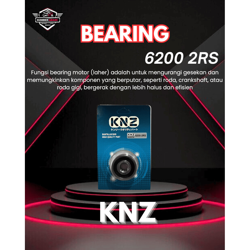 KNZ Bearing 6200 2RS