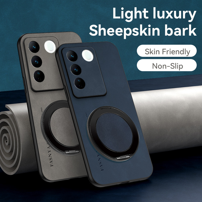 VIVO S16 V2244A S16PRO V2245A V27 V27PRO V2230 V2231 V2246 S16 PRO ปลอกโลหะหมุนแม่เหล็กวงเล็บเลนส์ป้