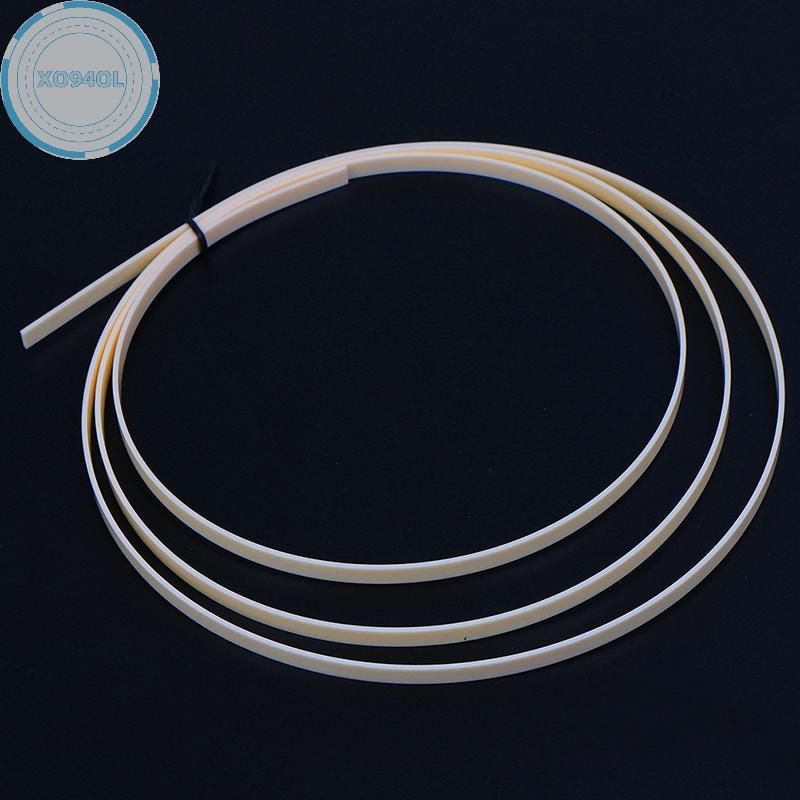 Xo94ol ABS Guitar binding inlay purfling strip cream สีงาช้าง 1650  6  1.5 มม. TH