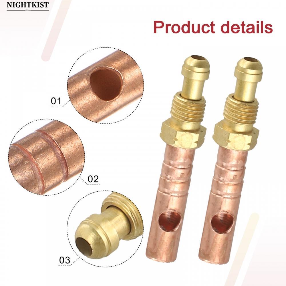 อะแดปเตอร์หัว 2 ชิ้น 3/8-24UNF อะแดปเตอร์เชื่อมต่อสําหรับ WP18 TIG Metalworking