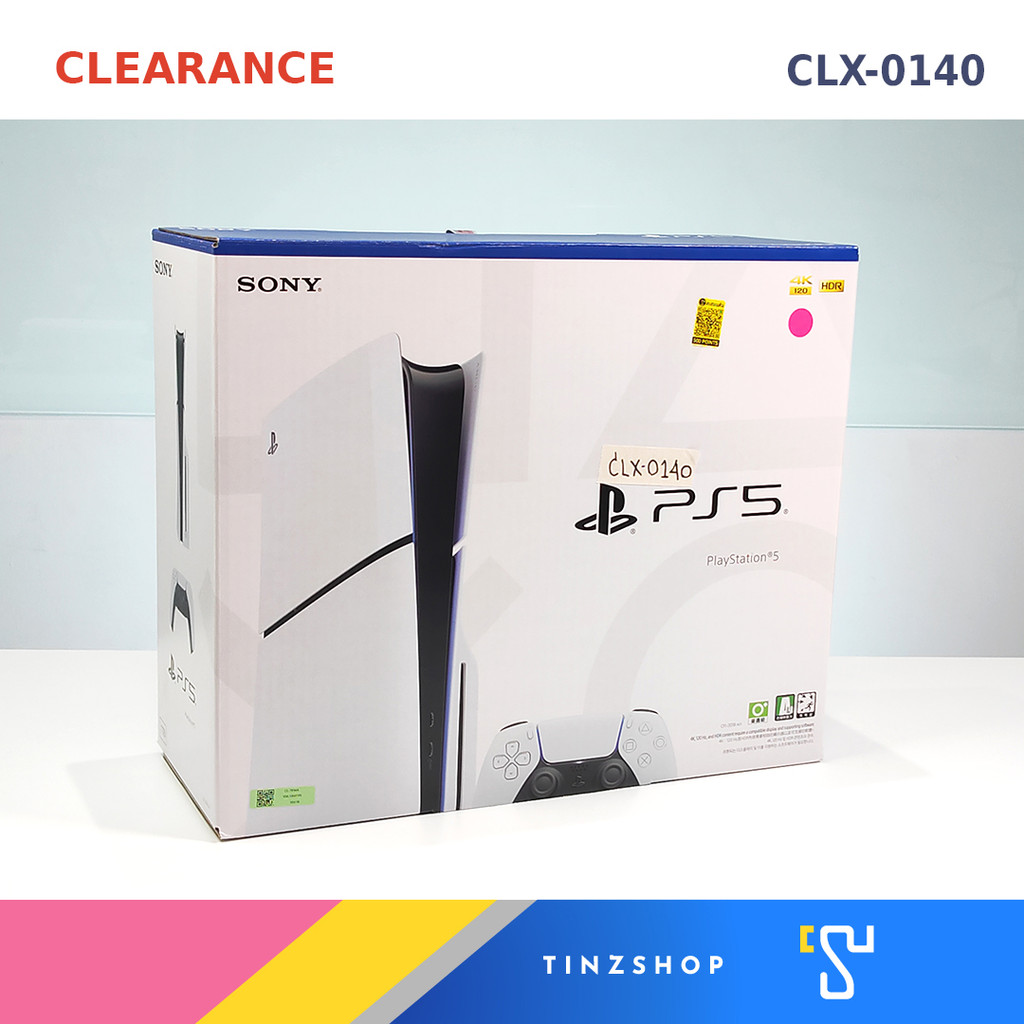 [Clearance] CLX-0140 PlayStation5 Slim Disc Edition (CFI-2018A01) : เครื่อง PS5 SLIM รุ่นใส่แผ่น (สต