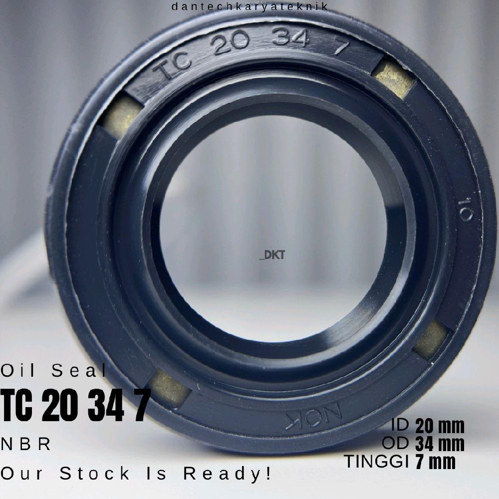 SEAL TC 20 34 7 NOK Corteco Original Front Gear Seal GL max, GL pro, megapro, tiger, megapro advance