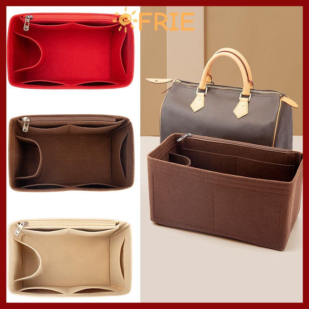 in stockFRIE Flap กระเป๋าถือ Iiner กระเป๋าทนทานอุปกรณ์เสริมแต่งหน้าจัดเก็บสําหรับ LV Speedy 25 30 35