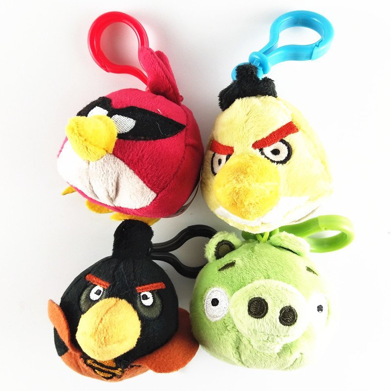 พวงกุญแจตุ๊กตา Angry Birds สไตล์ Commonwealth เหมาะสำหรับเป็น-accessory-