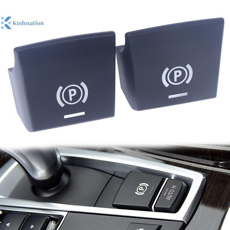 Kudosation อิเล็กทรอนิกส์ที่จอดรถเบรคสวิทช์อัตโนมัติ P ปุ่มสําหรับ 5 7 X3 X4 X5 X6 M5 Series F01 F02