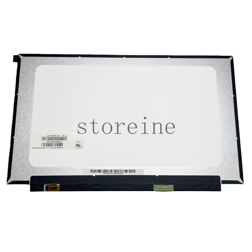 NT156WHM-T03 EDP 1366x768 ไม่มีรูสกรู 15.6 "LED หน้าจอแสดงผล LCD 40 PIN