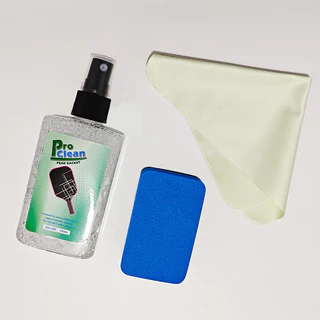 น้ำยาทำความสะอาด Pickleball Paddle 100ml สเปรย์ทำความสะอาดคาร์บอนไฟเบอร์ พร้อมยางลบขูดขีด