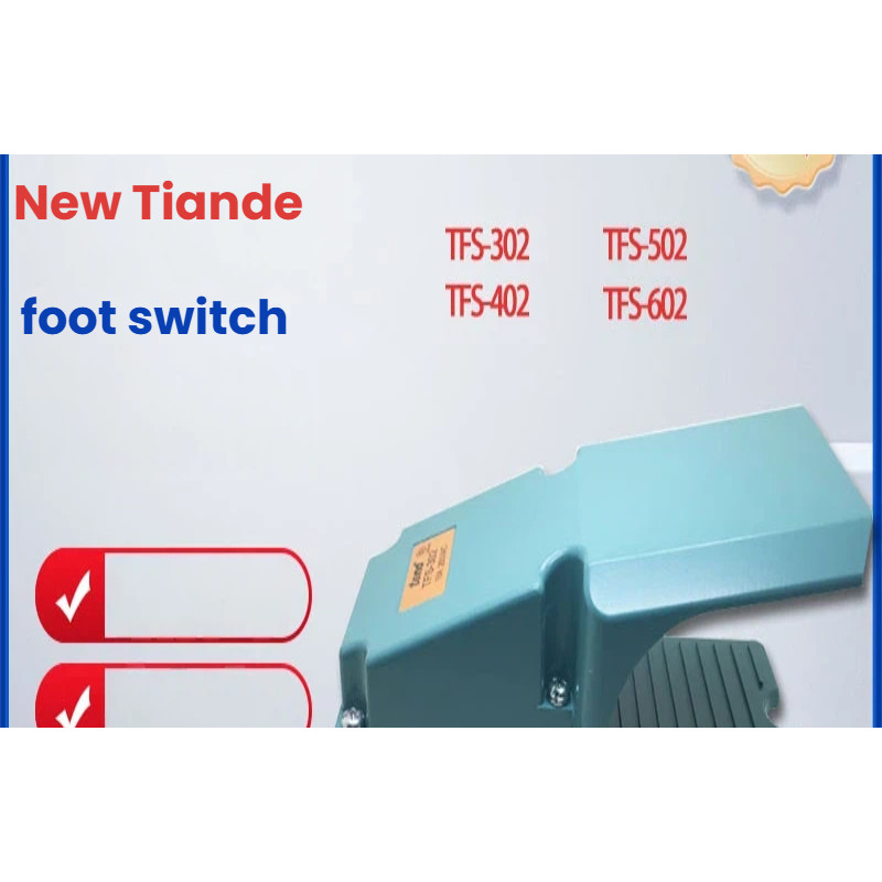 ยี่ห้อใหม่ tend TFS-402 สวิตช์เท้า TFS-302, TFS-304, TFS-502, TFS-602