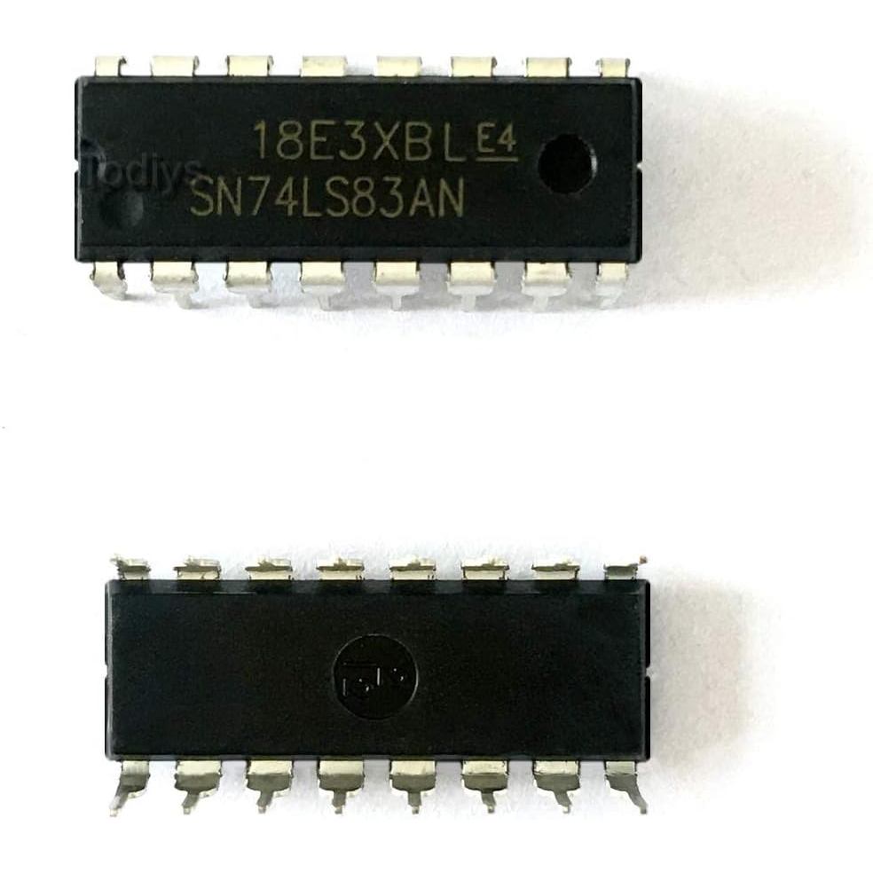 Todiys ใหม่ 20 ชิ้นสําหรับ 74LS83 74LS83N SN74LS83N SN74LS83AN HD74LS83P DM74LS83N DIP-16 4-BIT Bina