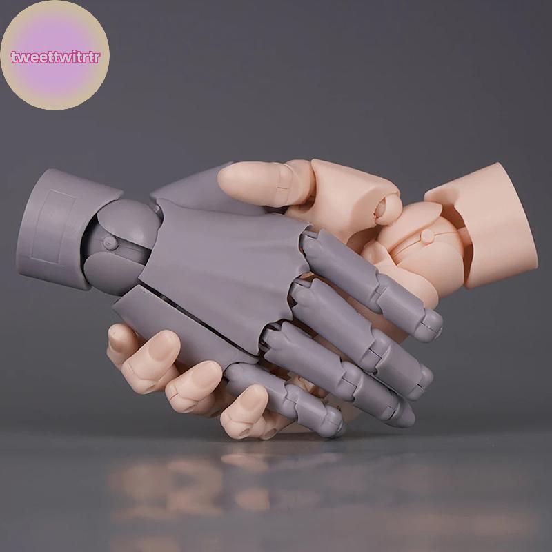 TRWITR เคลื่อนย้ายได้ Joint Finger Gashapon 1/2 มือ 1:1 ปาล์มภาพวาด Art Miniature รุ่น Reference เครื่องมือ Hand Desktop Decoratoion TH - รูปที่ 5