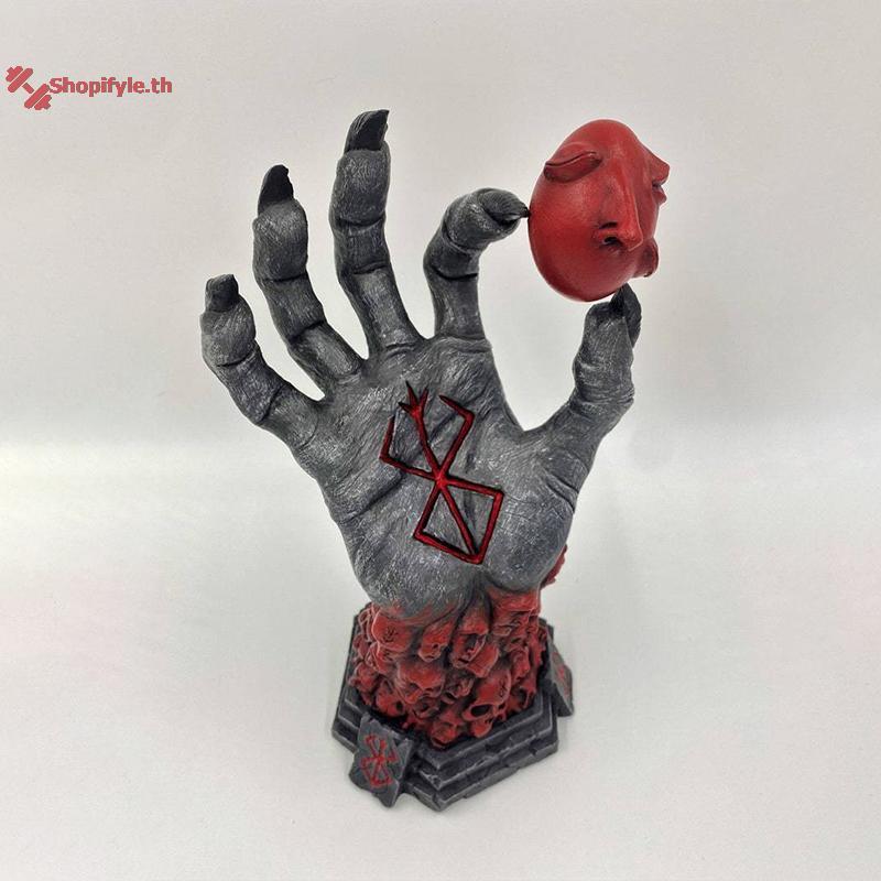 Shopifyle Berserk Hand of God เรซิ่นอะนิเมะรูป Berserk Guts L Action Figure ดาบสีดําหุ่นสะสมตุ๊กตาของเล่น th