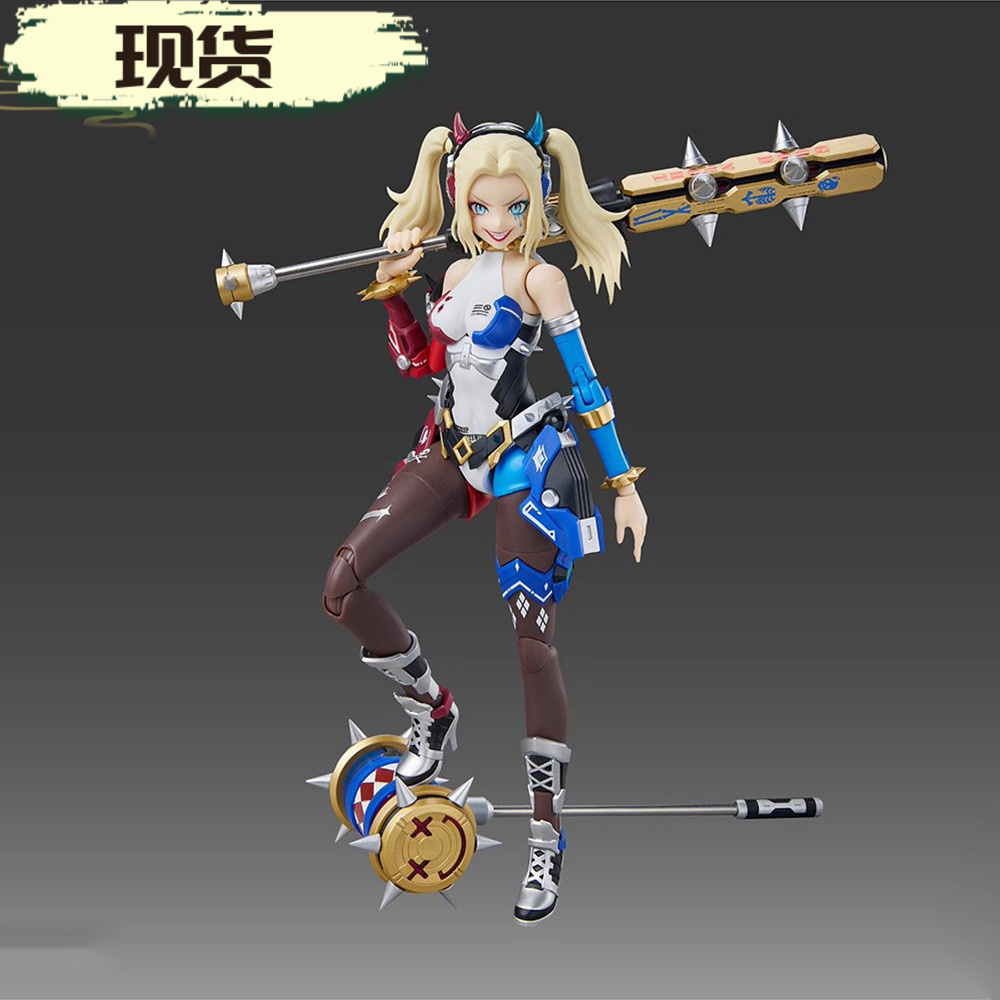 [จัดส่งโดยหลัก] พร้อมสต็อก Jianghun Ji Yuanye Culture Harley Quinn 1/10 Dual Body Assembly Machine Girl Model