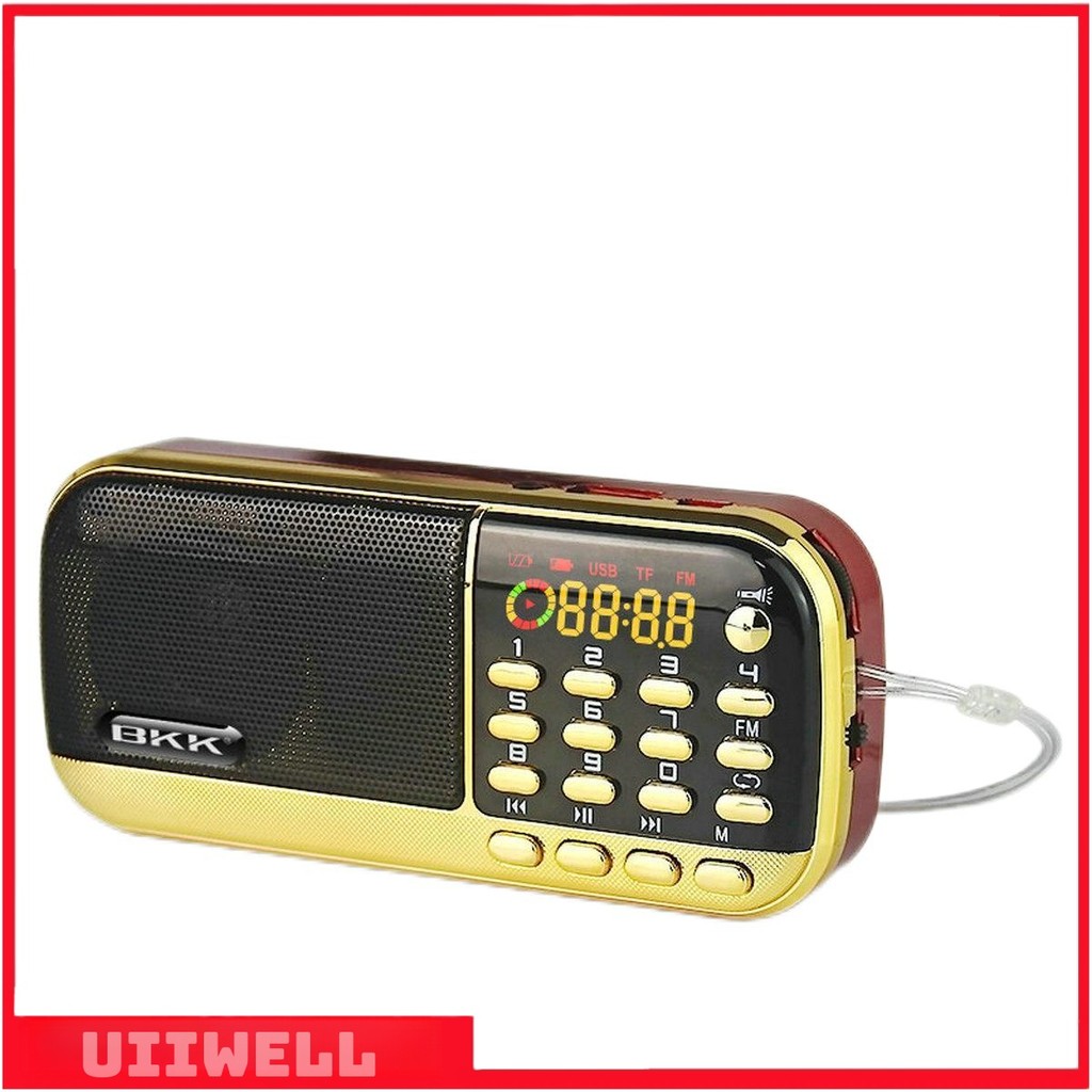 Music Box ลำโพงพกพา Bluetooth Mini Speaker MP3 Smart Speaker ลำโพงไร้สาย USB FM Radio ชาร์จง่าย ให้เ